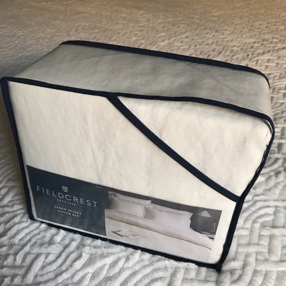 Lightweight Linen Duvet Cover Set - Fieldcrest®